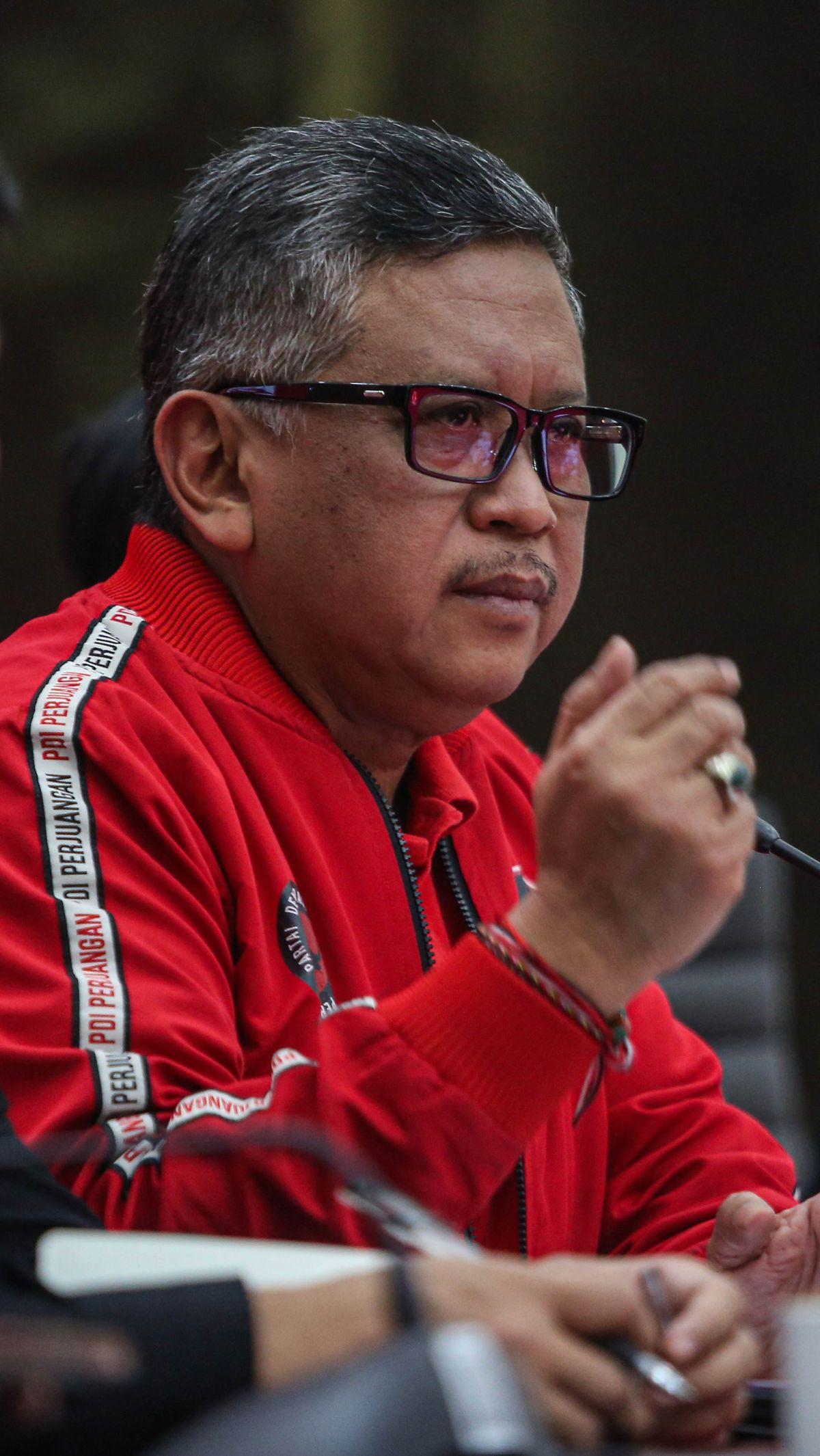 "Itu lah yang akan diundang PDI Perjuangan di dalam Rapat Kerja Nasional yang ke-V," pungkasnya. Foto:&nbsp;Liputan6.com/Angga Yuniar<br>
