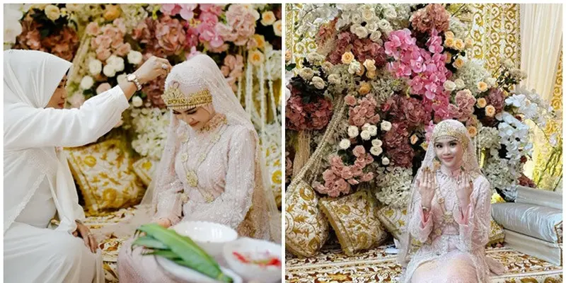 Potret Dea Sahirah Calon Istri Chand Kelvin Jalani Adat Aceh Peusijuek dan Boh Gaca