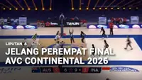 Jelang Perempat Final AVC Continental 2026