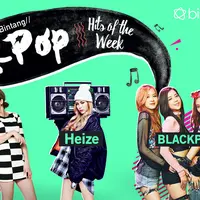 Simak Bintang K-Pop Hits of the Week kali ini yang lengkapi oleh Heize, BLACKPINK, MAMAMOO,Shannon, dan Apink. (Foto: kelandmelreviews.com, viparmy.deviantart.com, kseniakang.deviantart.com, Desain : Nurman Abdul Hakim/Bintang.com)