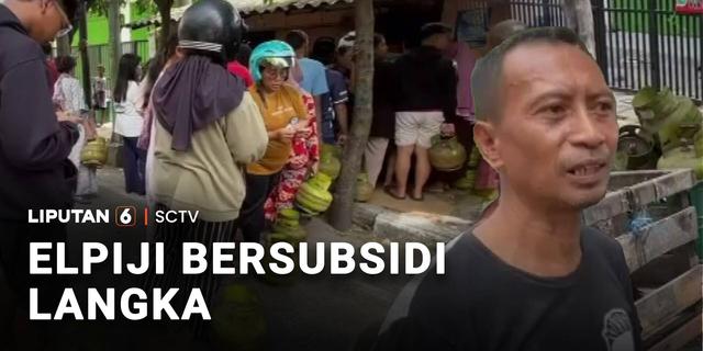 Elpiji Bersubsidi Langka