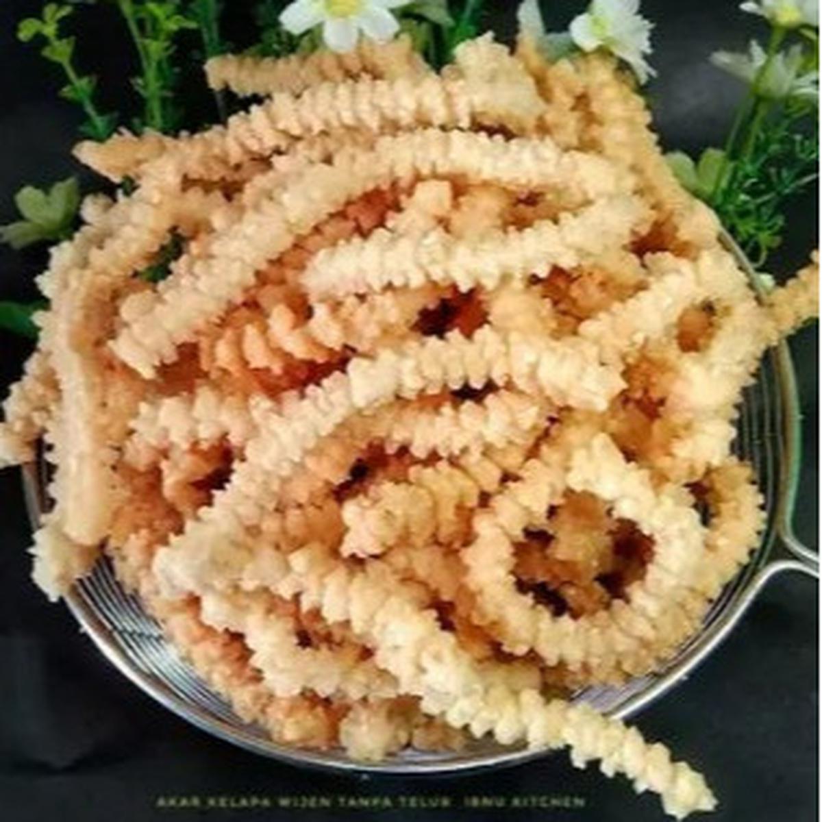 Kue Akar Kelapa Wijen Tanpa Telur