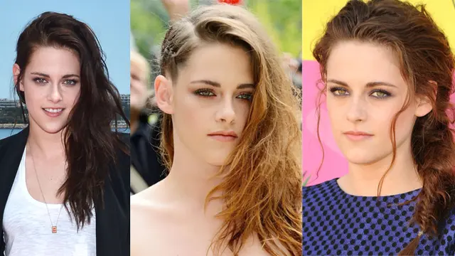 gaya rambut kristen stewart