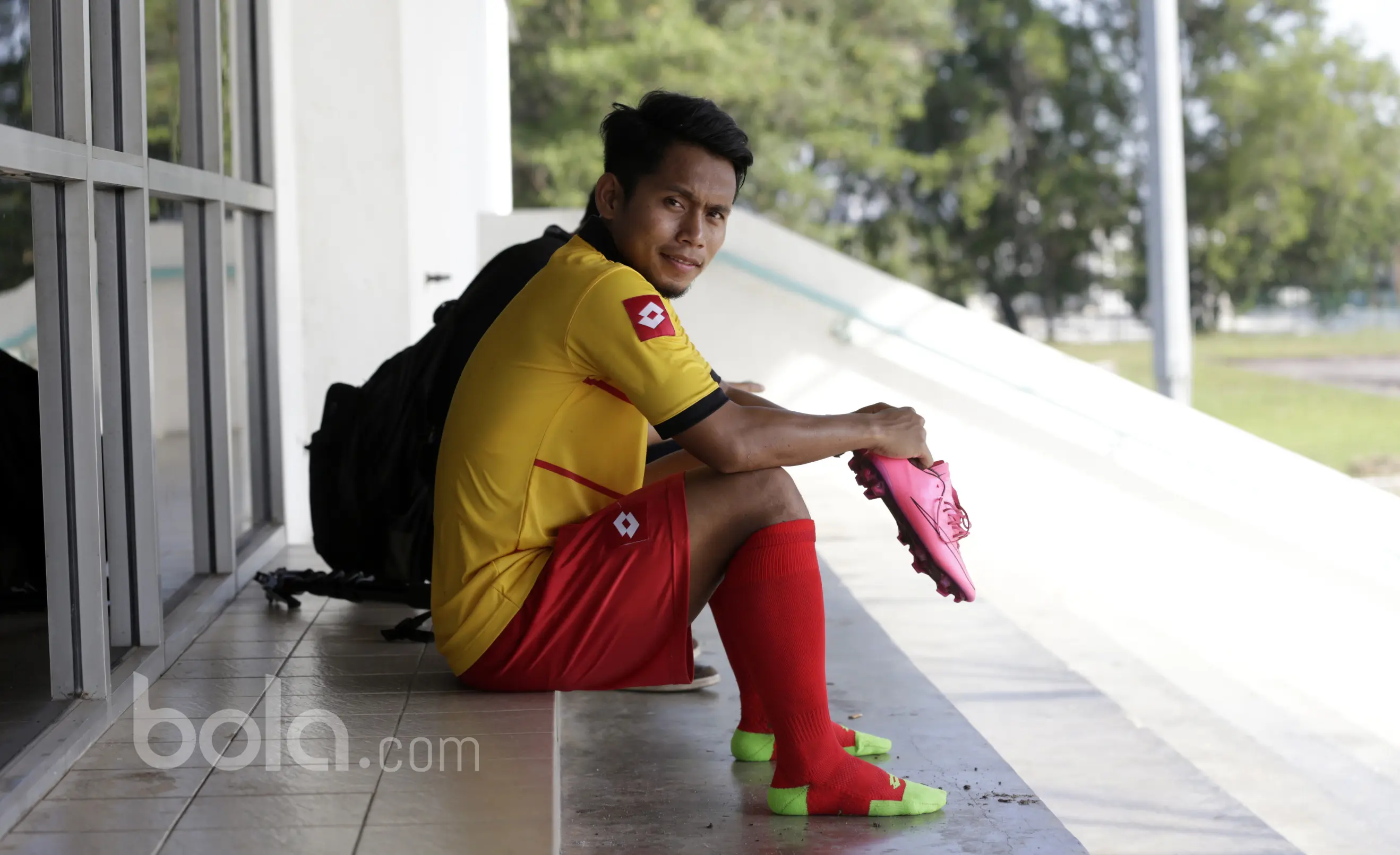 Andik Vermansah saat masih di Selangor FA. (Bola.com/Nicklas Hanoatubun)