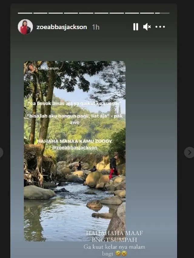Pemain Buku Harian Seorang Istri melakukan aktifitas olahraga