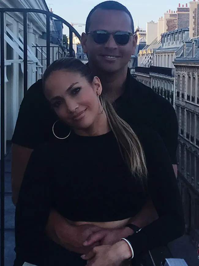 Jennifer Lopez dan Alex Rodriguez. (Instagram/jlo)
