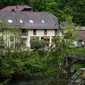 Hotel tempat terjadinya teror panah maut di wilayah Bavaria, Jerman (AFP)