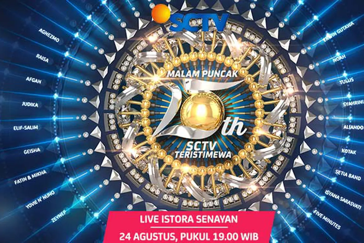 Malam Puncak HUT SCTV