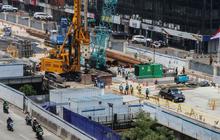 FOTO: Penampakan Terkini Progres Pembangunan MRT Jakarta Fase 2A Bundaran HI-Kota
