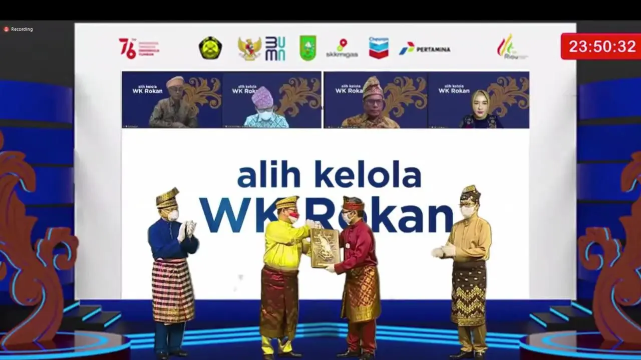 Wilayah Kerja Rokan Resmi Dikelola Pertamina Hulu Rokan