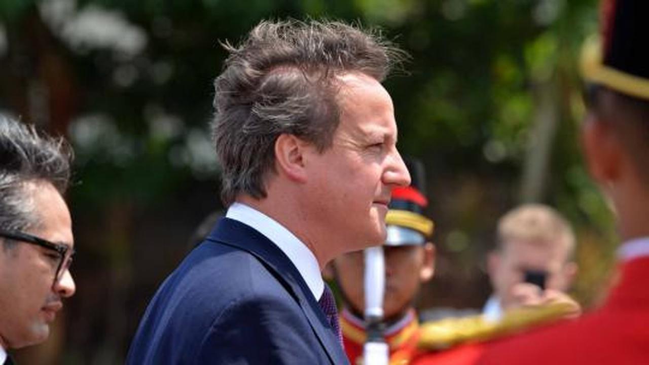 PM Cameron tiba di Jakarta