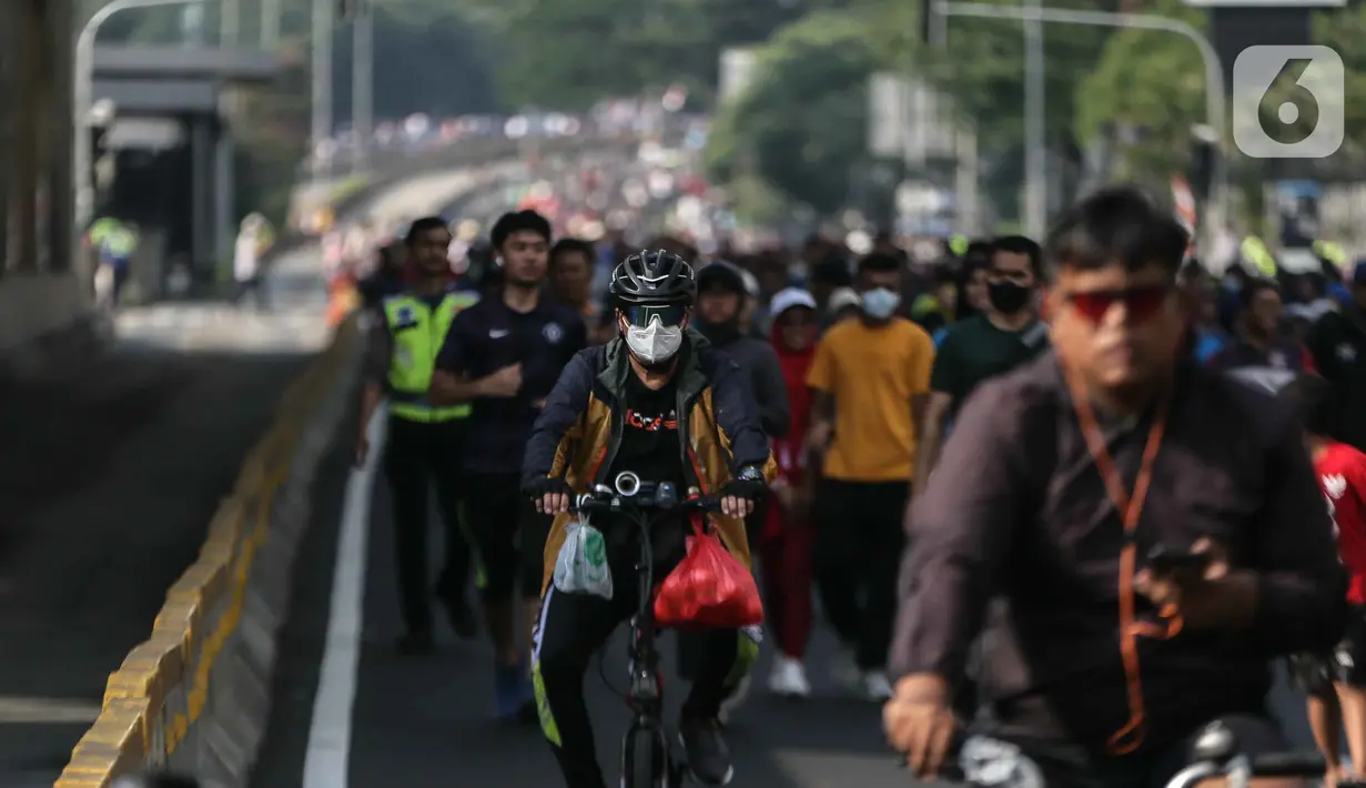 <p>Terakhir, Pemprov DKI mengimbau kepada seluruh warga untuk mengecek kondisi kualitas udara melalui aplikasi sesuai standar nasional seperti Jakarta Kini (JAKI), Badan Meteorologi, Klimatologi, dan Geofisika (BMKG), atau Indeks Standar Pencemar Udara (ISPU). (Liputan6.com/Faizal Fanani)</p>