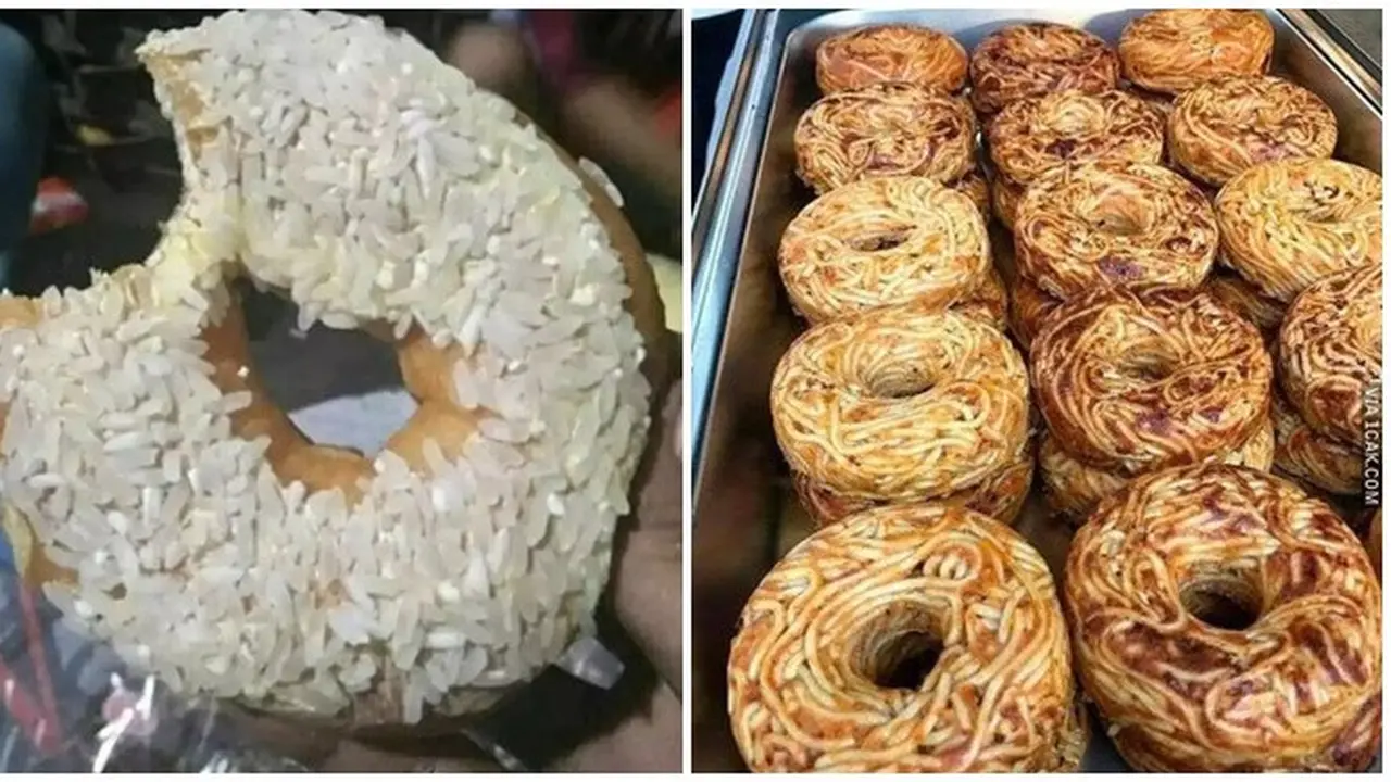 6 Potret Donat Tak Biasa Ini Bikin Geleng Kepala, Jadi Gagal Ngiler