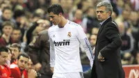 Jose Mourinho Cristiano Ronaldo (AP/ Andres Kudacki )
