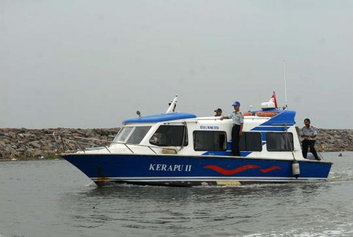 2 Kapal KM Kerapu resmi menjadi sarana waterway warga Marunda