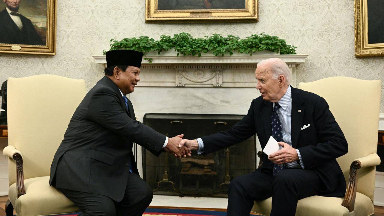 Prabowo bertemu Presiden AS Joe Biden di Washington DC