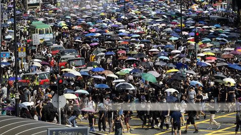Demonstrasi Hong Kong (20/10).