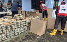 PMI Kembali Kirim Telur Asin untuk Pengungsi Korban Banjir di Sumut dan Aceh
