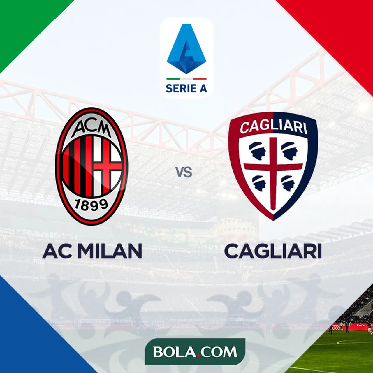 Saksikan Live Streaming Pertandingan Seru Liga Italia: AC Milan Vs