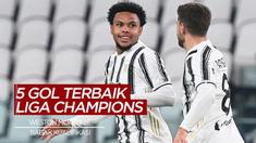 Berita Video Gol-Gol Terbaik Liga Champions Babak Kualifikasi Grup, Weston McKennie Nomor 1