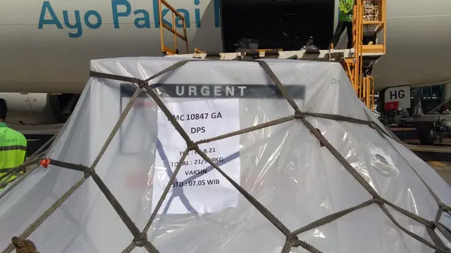 Vaksin Astra Zeneca Tiba di Bali