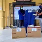 Diler Resmi Yamaha Ini Produksi Face Shield dan Disinfektan Sendiri (Ist)