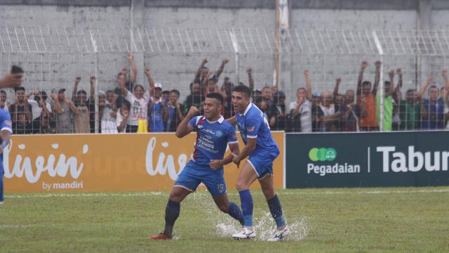 Alexsandro dan Fabiano Beltrame - PSBS Biak Vs Semen Padang di final leg pertama Pegadaian Liga 2 2023/2024