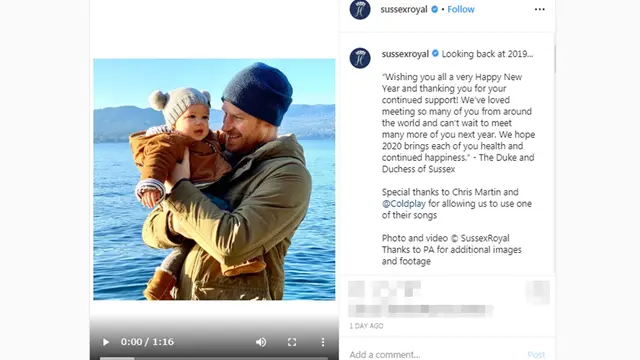 Archie dan Pangeran Harry