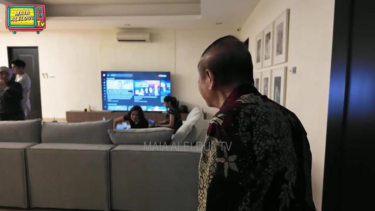 7 Potret Ruang TV Rumah Al Ghazali dan Alyssa Daguise, Spot Favorit Kumpul Keluarga
