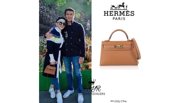 6 Koleksi Tas Syahrini di Atas Rp 150 juta, Elegan dan Stylish
