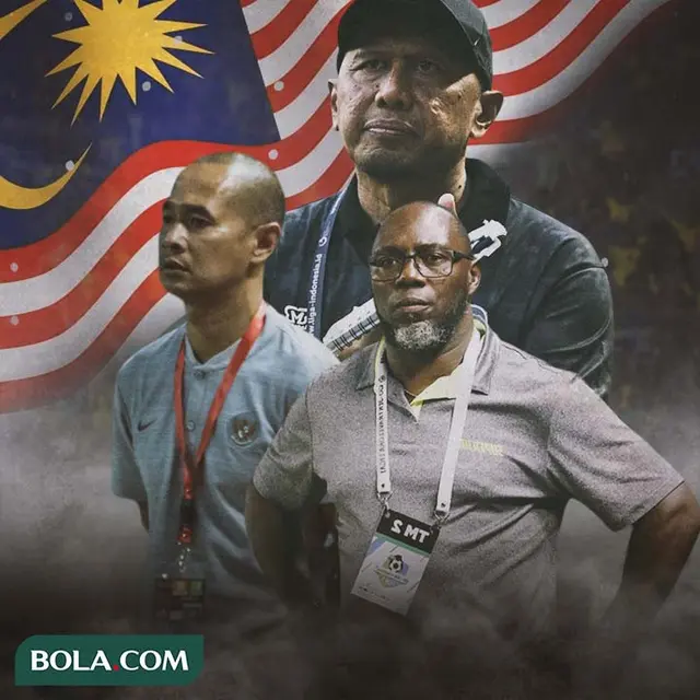 Ilustrasi - Rahmad Darmawan, Kurniawan Dwi Yulianto, Jacksen Tiago Nuansa Malaysia