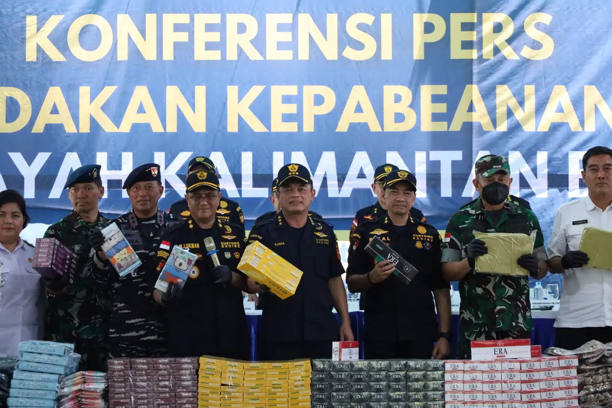 Bea Cukai di Kalimantan Barat telah melakukan pengawasan secara signifikan selama 2025. (Foto: Bea Cukai)