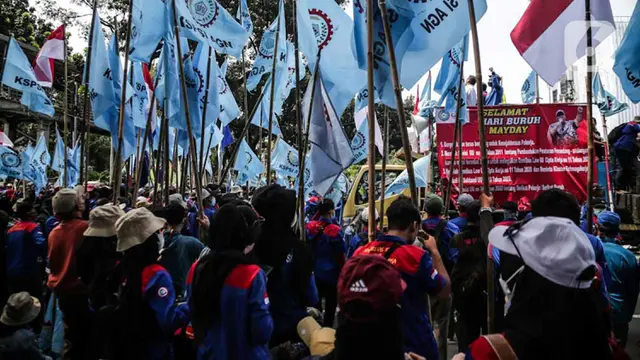 Top 3: Ribuan Buruh Demo Besar-besaran 31 Oktober 2024