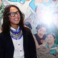 Aming merupakan salah satu personel tim ‘eks’ Extravaganza yang terlibat dalam film komedi ‘The Wedding and Bebek Betutu’. (Nurwahyunan/Bintang.com)