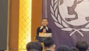 Momen Arsy Hermansyah Pidato di Forum Internasional Model United Nations, Ashanty Bangga dan Terharu