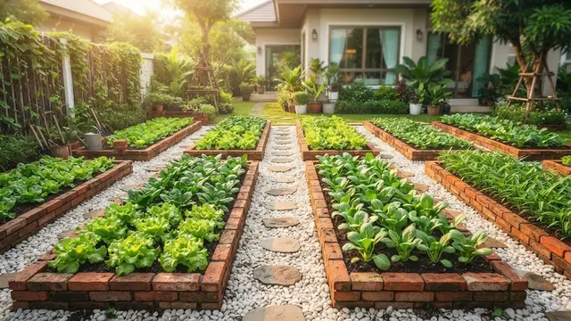 Ide Kebun Sayur Tanpa Pot di Halaman Rumah