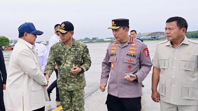 Didampingi Bahlil dan Teddy, Prabowo Terbang ke AS Temui Donald Trump