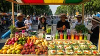 16 Ide Jualan Makanan Sehat di CFD, Menu Segar Disukai Semua Usia