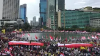 Seruan 'Persatuan" Bergema dalam Parade Kebudayaan di Bundaran HI