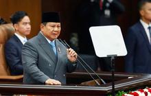 VIDEO: Prabowo Menggebu Pidato Tunjukkan Prestasi Soekarno, Megawati, SBY sampai Jokowi di MPR/DPR
