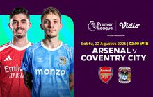 Arsenal vs Coventry City: Adu Pemain Baru di Matchweek 1 Premier League 2026/27 di Vidio