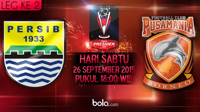 Piala Presiden 2015: Persib Bandung vs Pusamania Borneo FC (Bola.com/Samsul Hadi)
