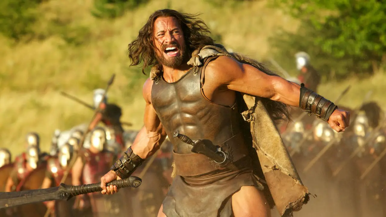 Nonton Hercules di Jerman, The Rock Naik Kereta Kuda