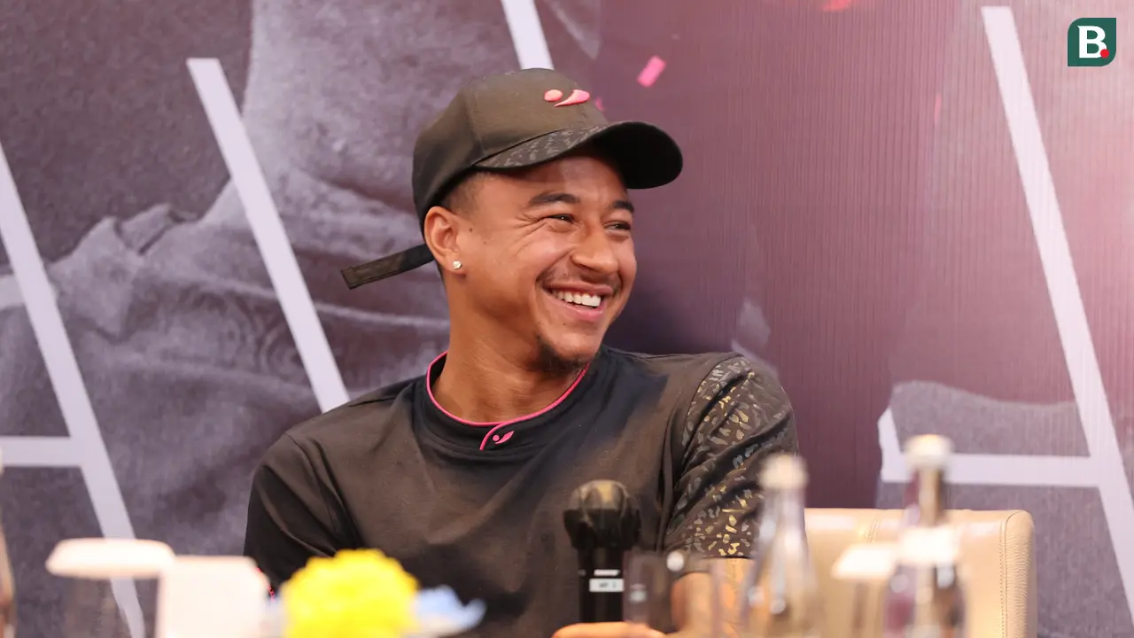 Jesse Lingard berkunjung ke Indonesia.