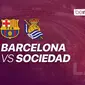 Barcelona vs Real Sociedad (Vidio.com)