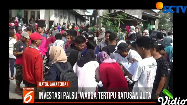 Dijanjikan 12 Persen Per Minggu, Ribuan Warga Kendal Jadi Korban Investasi Bodong