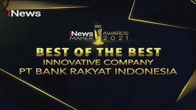 Bank BRI Raih Penghargaan Best of The Best Innovative Company