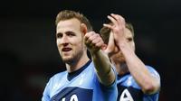 Harry Kane menempati urutan teratas Indeks pemain dengan penampilan terbaik Liga Inggris hingga pekan ke-34 dengan poin 927. (Reuters/Darren Staples)