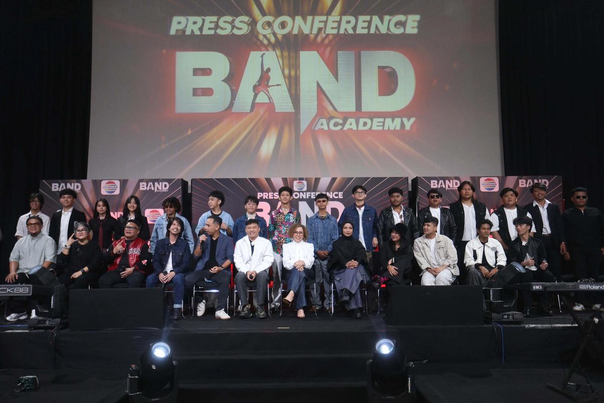 FOTO: Program Band Academy INDOSIAR Dorong Regenerasi Musik Grup Tanah Air