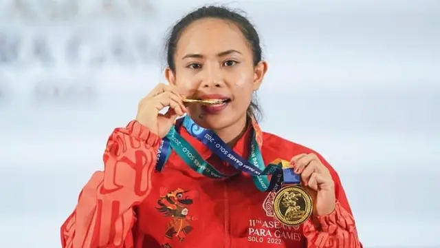 Ni Nengah Widiasih Berhasil Sabet 2 Emas dan Pecahkan Rekor ASEAN Para Games 2022